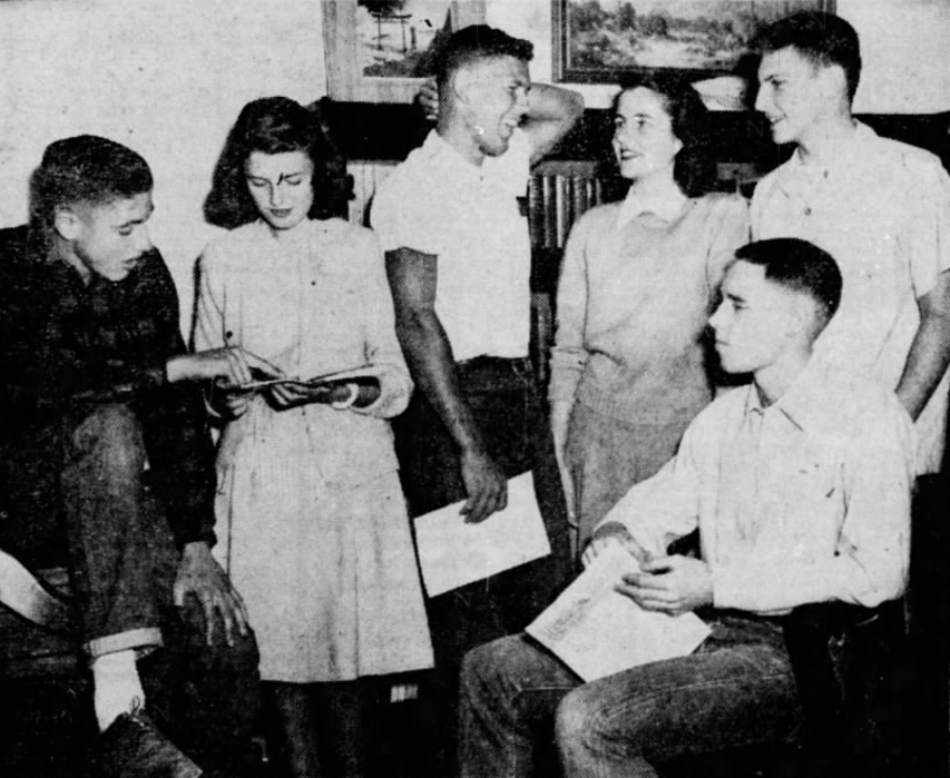 Tucson High 1947 graduation